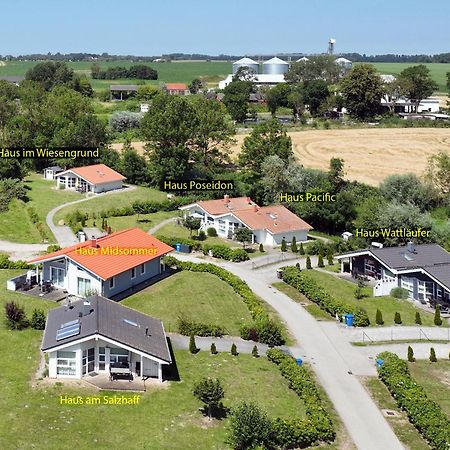 Daenische Ferienhaeuser Am Salzhaff Haus Poseidon Остров Пёль Экстерьер фото